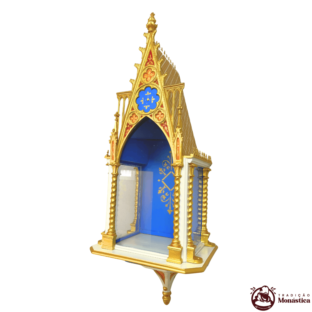 Capelinha Gótica em Madeira e Resina - 2