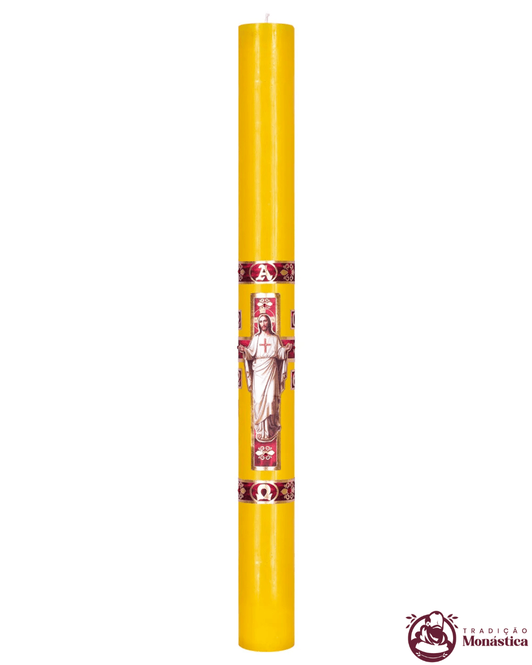 Vela Círio Pascal -  Aplicação Cristo  - 1