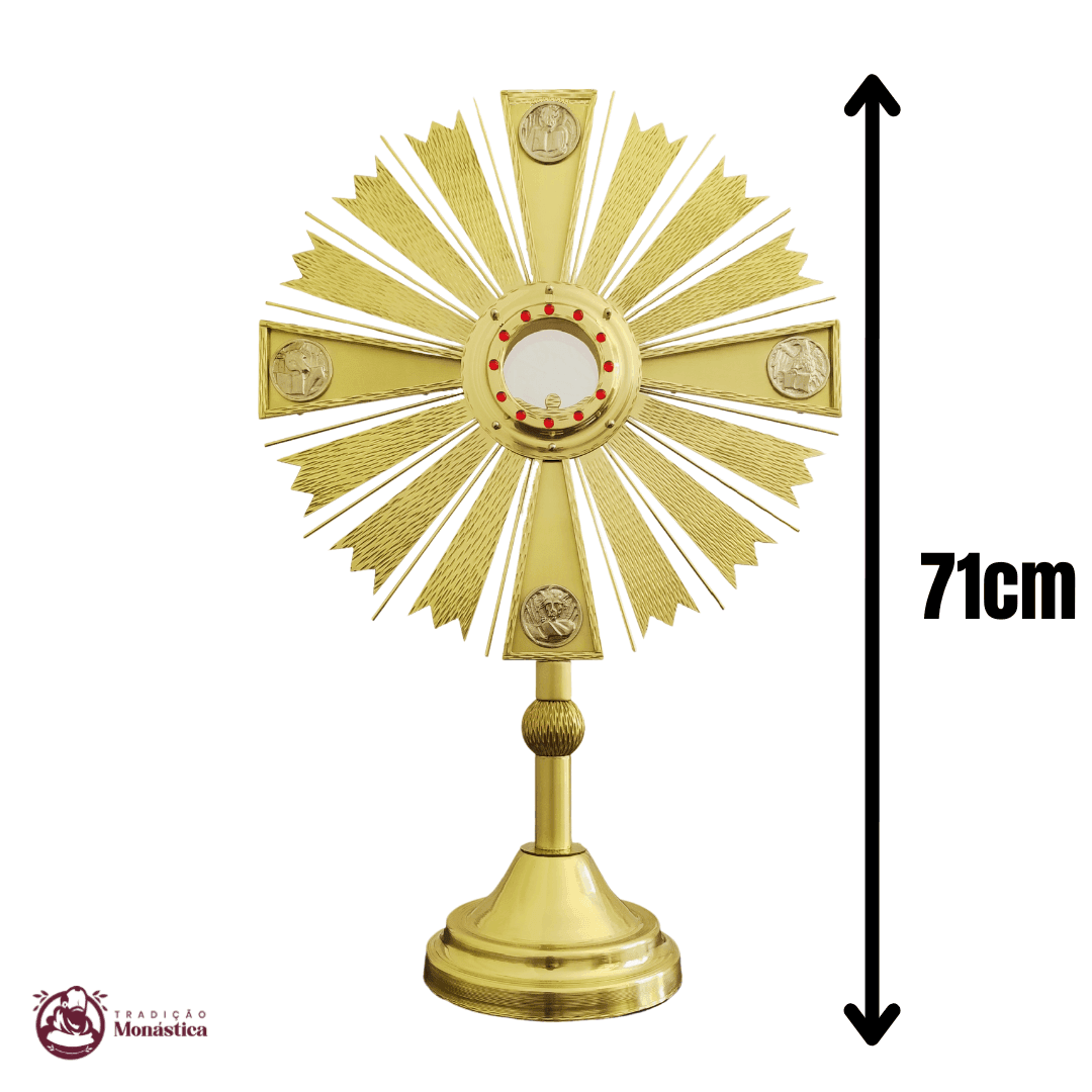 Ostensório Evangelistas - 71cm - 2