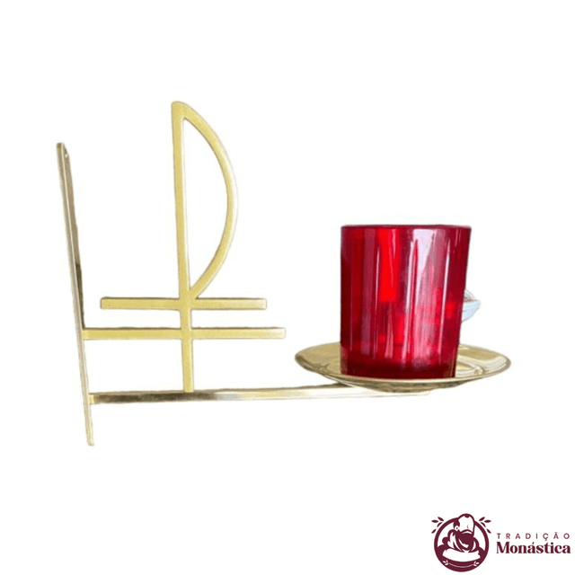 Lâmpada do Santíssimo Simples - Dourada