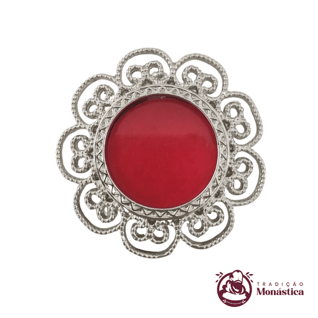 Teca para Relíquia de Santos Prata Níquel - TE06