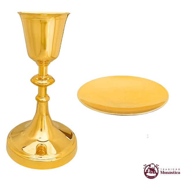 Cálice Banhado em Ouro - Modelo Simples Cálice Banhado em Ouro - Modelo Simples