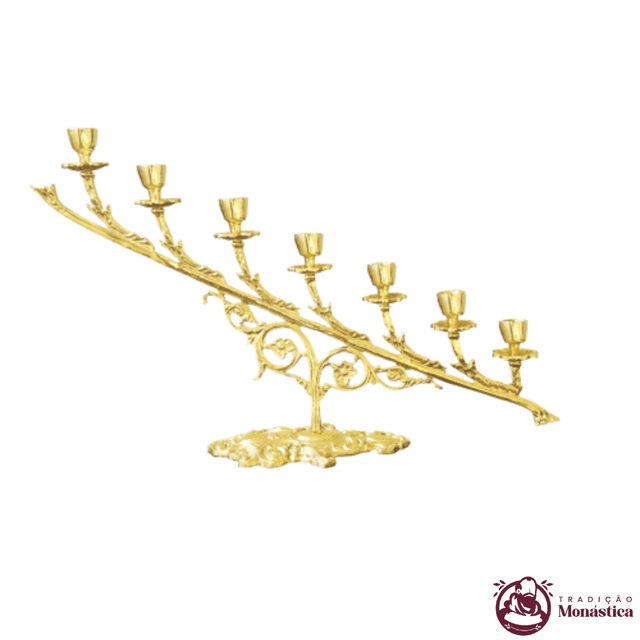Castiçal/Candelabro 7 Velas - feito em Bronze Castiçal/Candelabro 7 Velas - feito em Bronze