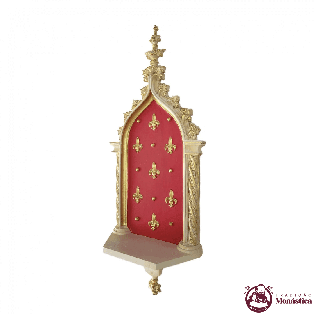 Peanha Oratório 54cm Vermelha - 5