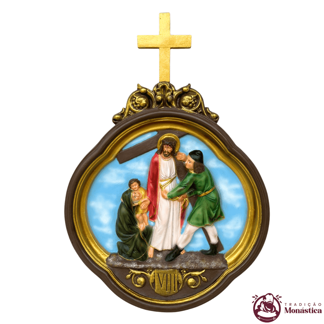 Via Sacra feita em Resina com 15 Estações - Colorido - 8