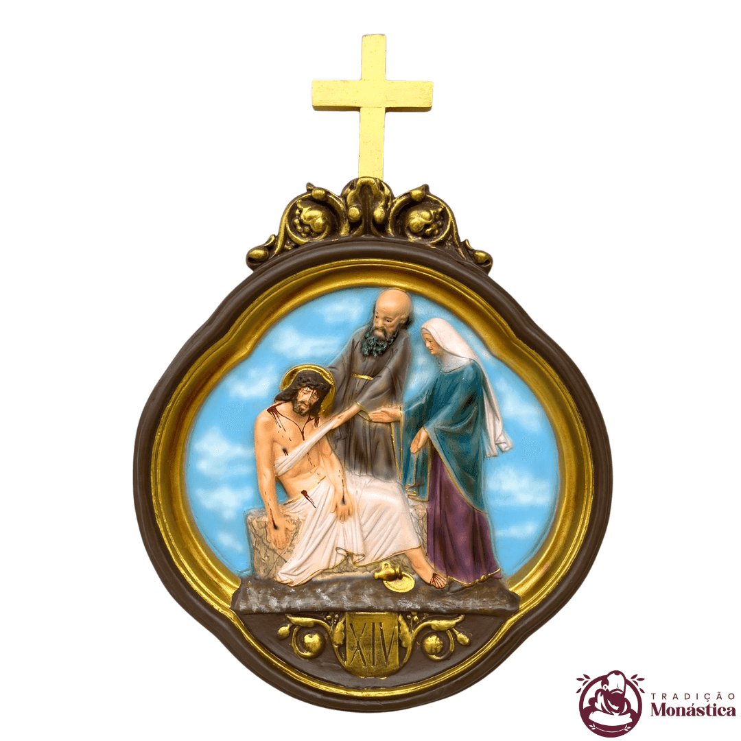 Via Sacra feita em Resina com 15 Estações - Colorido - 14